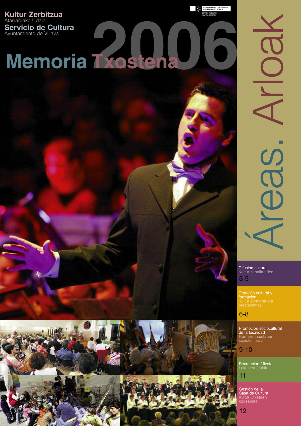 Memoria del Servicio de Cultura (2006)